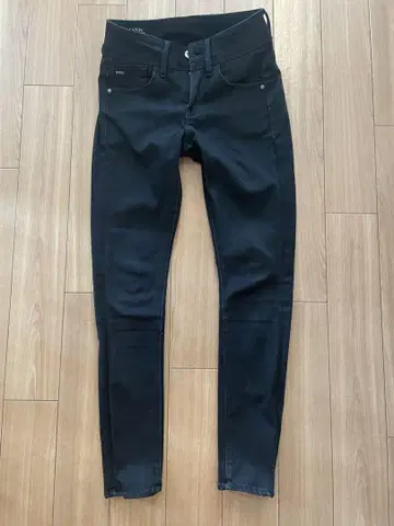 G-sar RAW 블랙 스키니 데님