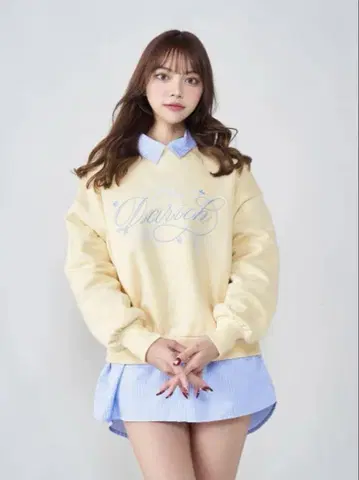 Darich 거베라 모티브 풀오버