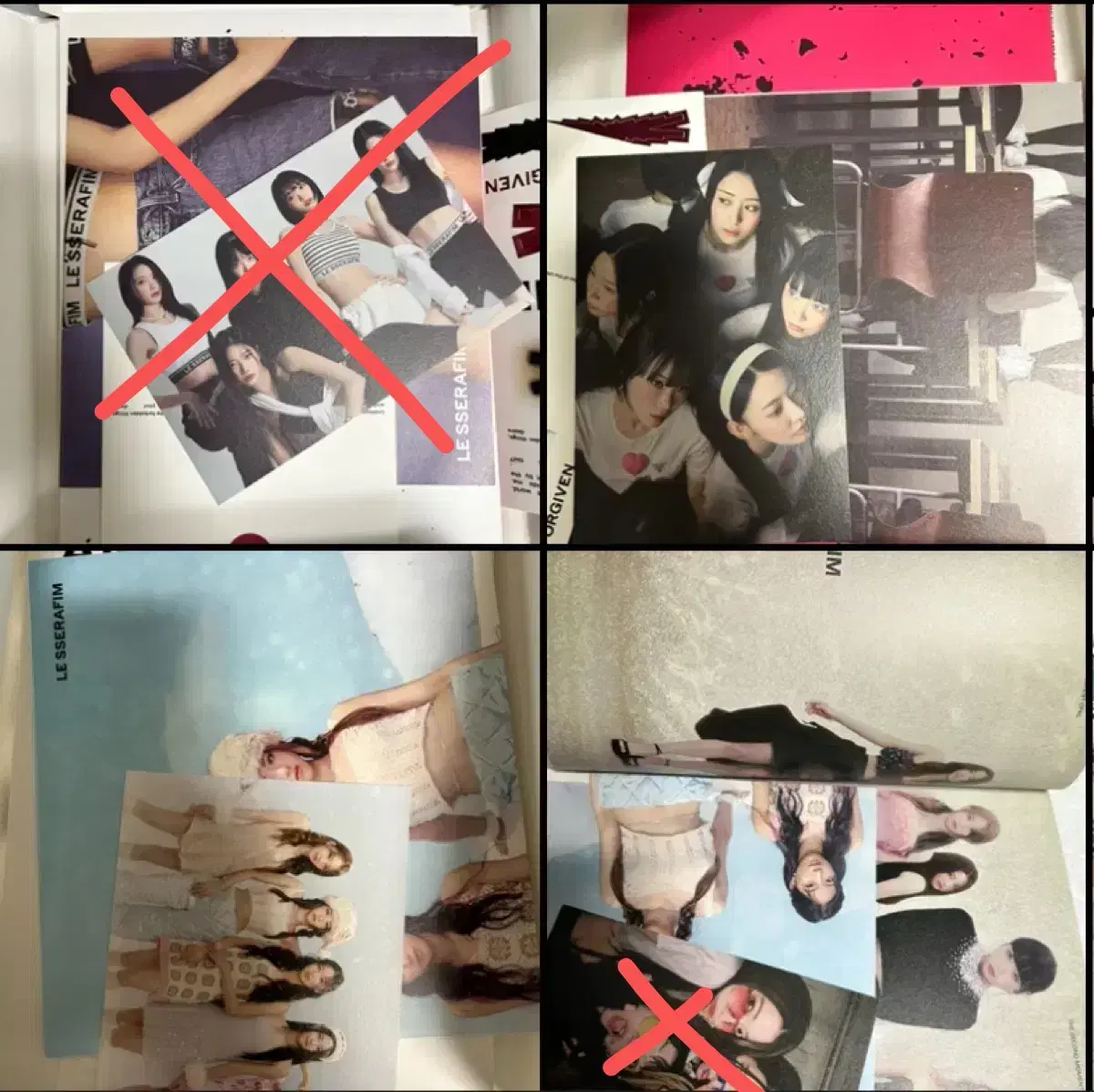 (Free) Le Sserafim album ANTIFRAGILE UNFORGIVEN chaewon sakura yoonjin kazuha eunchae