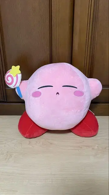 별의 커비 만푸쿠! 거실용 큰 봉제 인형