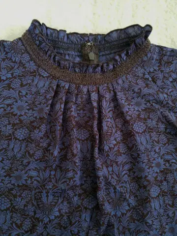 AMACA LIBERTY 블라우스 프릴 삼양상회
