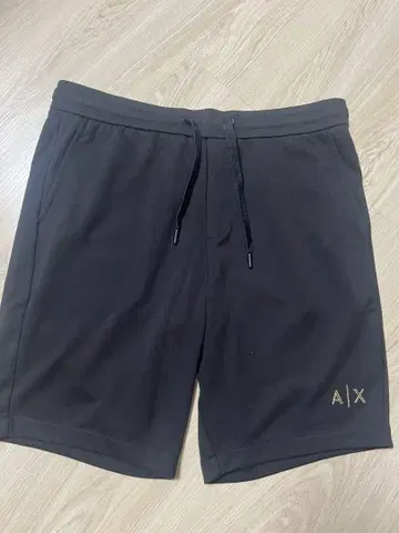 택 포함 새상품 아르마니 엑스체인지 A|X 블랙 숏 팬츠 L 사이즈