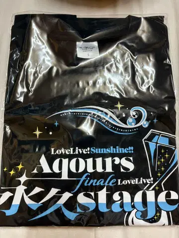 Aqours 영구 hours 라이브 티셔츠 S 사이즈