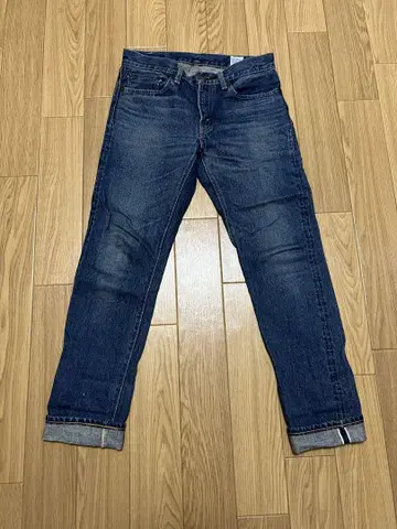 OrSlow 107 원 워시 아이비 핏 청바지 여성용 S