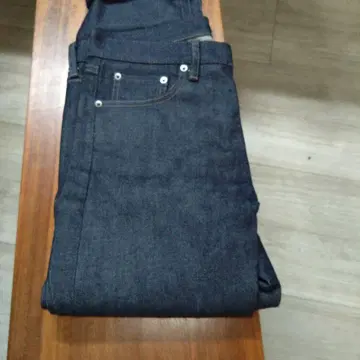 유니클로 셀비치 데님 슬림 새상품급