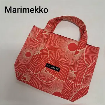 Marimekko 토트백 레드 빨간색