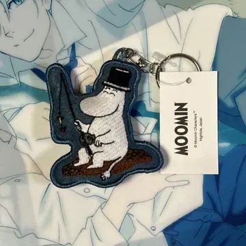 MOOMIN 무민 자수 키링 무민 아빠