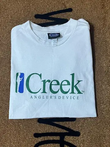Creek T shirt 화이트 M