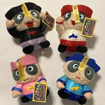 쇼와 레트로 레이겐 도사 경시 II 봉제 인형 4개