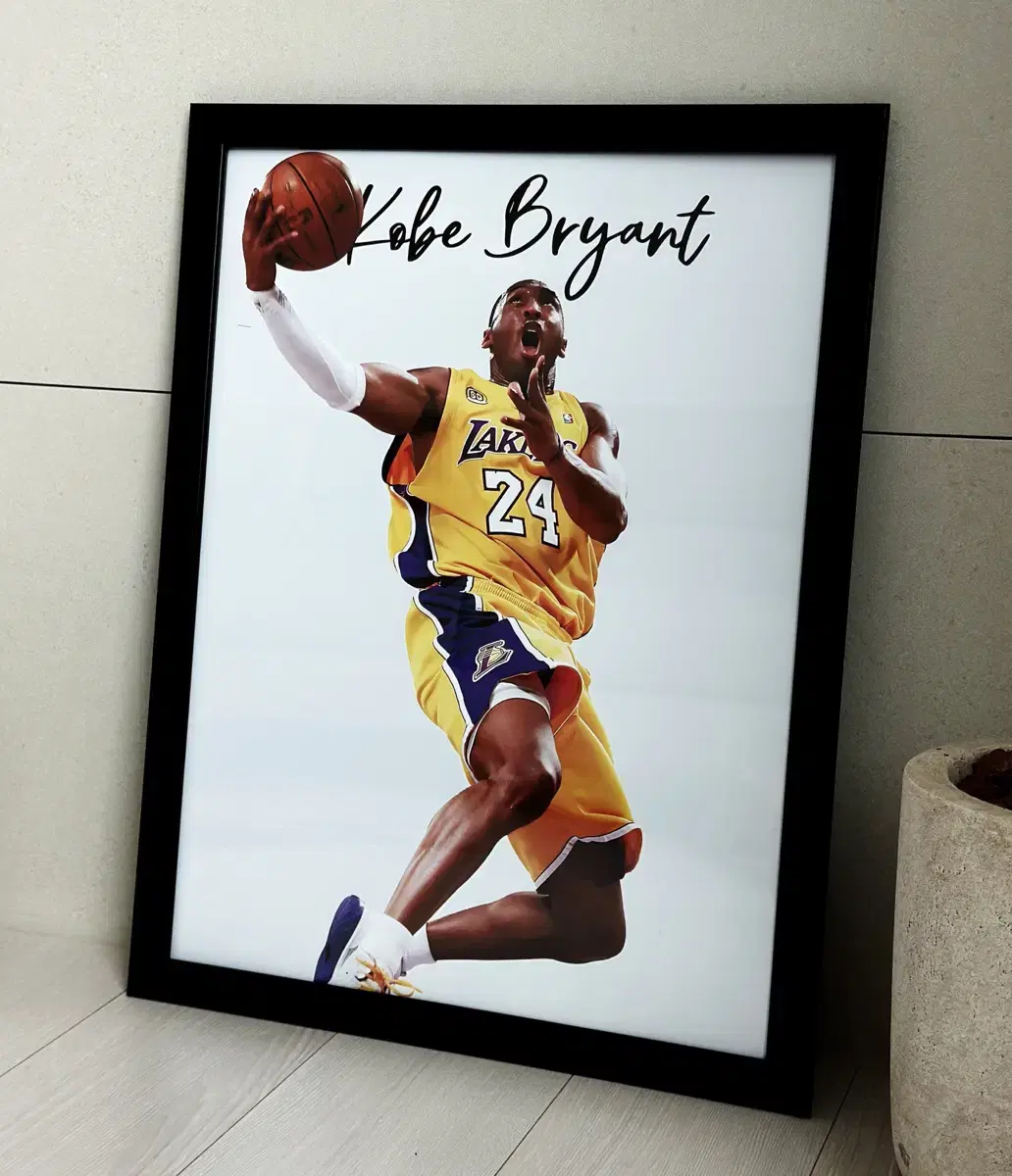 NBA 코비브라이언트 농구선수 포스터 액자 A3사이즈