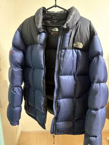 THE NORTH FACE 다운 자켓 XL 네이비/블랙