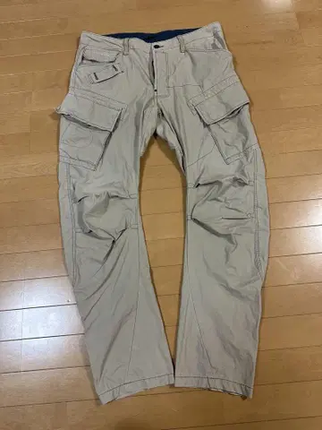 G-STAR RAW 베이지 카고 팬츠