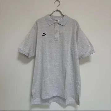 새상품 PUMA 푸마 남성용 반팔 피케 셔츠 그레이 골프웨어