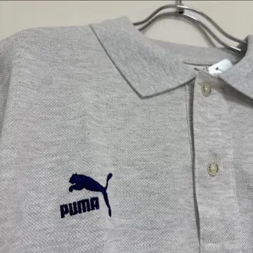 새상품 PUMA 푸마 남성용 반팔 피케 셔츠 그레이 골프웨어