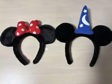 미니 마우스 미키 마우스 머리띠 세트
