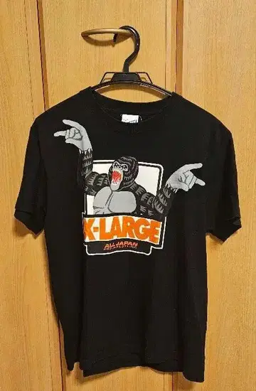 무토 케이지 X-LARGE 콜라보 티셔츠 M 사이즈 전일본 프로레슬링