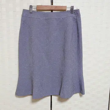 도쿄 이긴 무릎 기장 머메이드 하운드투스 체크 그레이 계열 13호