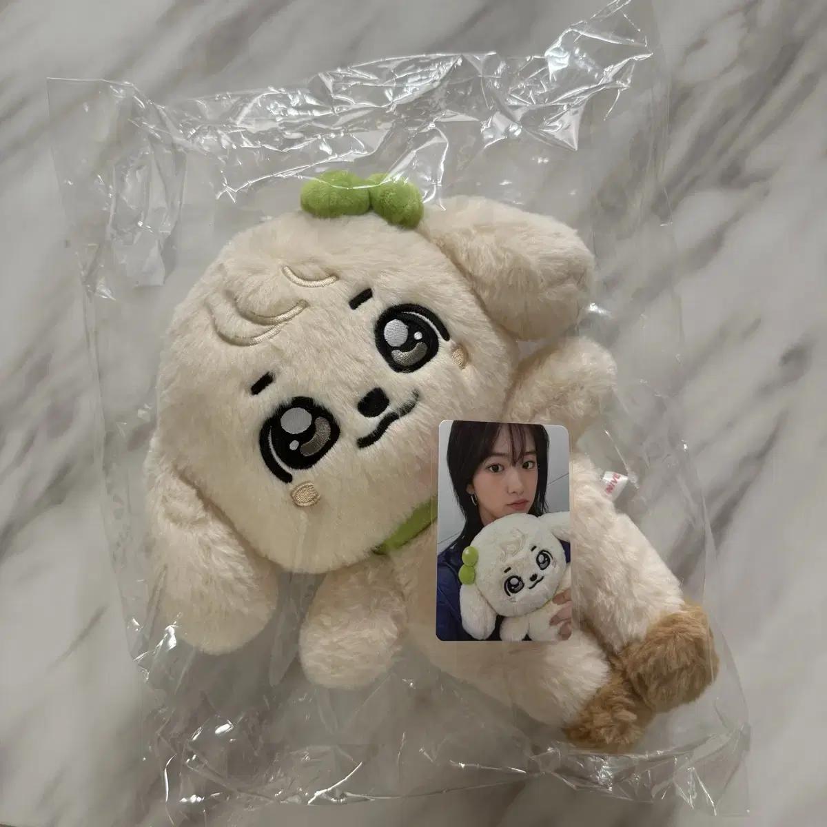 아이브 미니브 팝업 안유진 강안지 30cm 인형판매합니다(포카포함)
