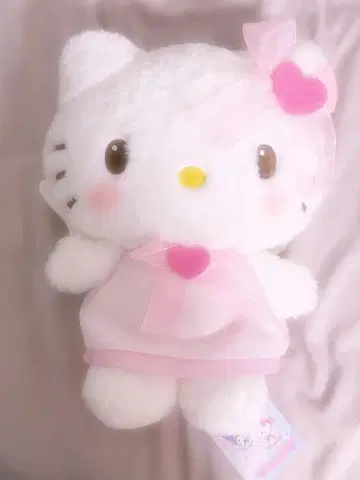 헬로키티 키티 리본 엔젤 BIG 봉제 인형