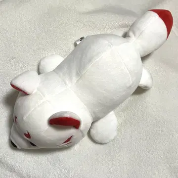 화이트 여우 복권 봉제 인형 여우 화이트 제비뽑기
