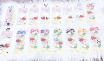 산리오 캐릭터즈 북마크 컬렉션 딸기 신문 시크릿