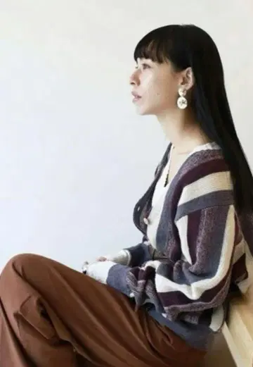 todayful 빈티지 스트라이프 가디건