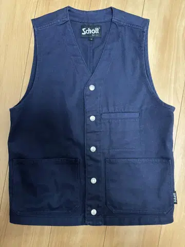SCHOTT/샷/TC WORK VEST/워크 베스트