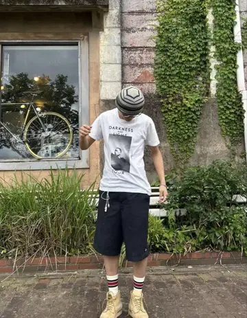 데키즈 루즈 핏 하프 팬츠
