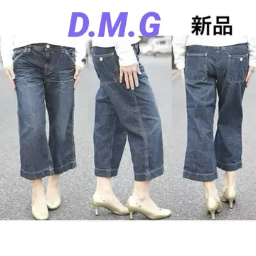 새상품 도밍고 DMG 데님 숏 길이 팬츠