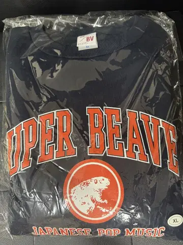SUPER BEAVER 칼리지 로고스 맨투맨 미개봉!