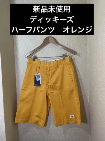 디키즈 하프 팬츠 오렌지 30 [미사용 새상품]