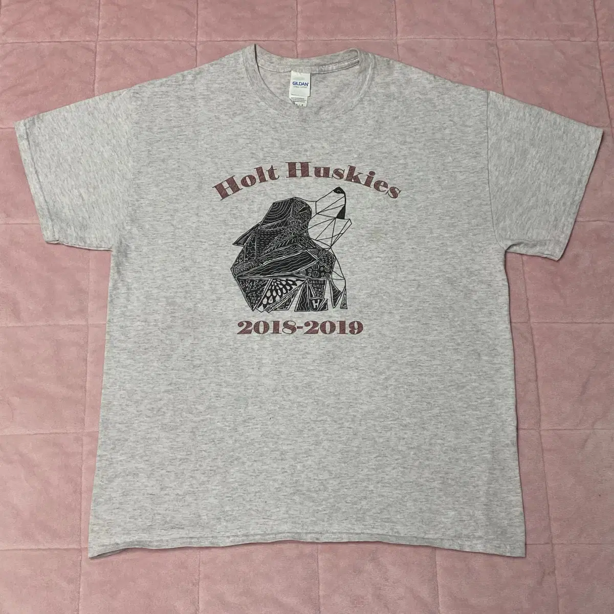 American Vintage Gildan Husky Short Sleeve T-shirt
