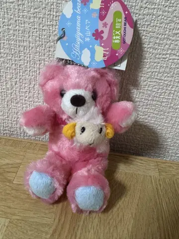 핑크 곰 마스코트 현지 베어 지치부 히츠지야마