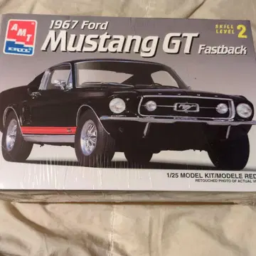 1967 Ford Mustang GT Fastback 1/25, 미개봉품