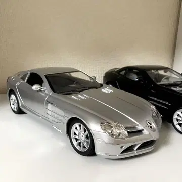 1/18 미니카 메르세데스 벤츠 AMG SLR 맥라렌 실버 새상품급