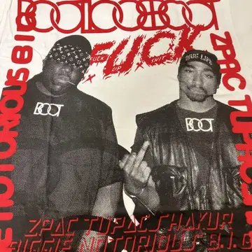 116/노토리어스 B.I.G. 2PAC 티셔츠