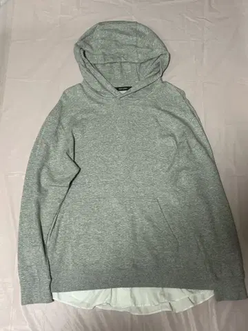 COMME CA MEN 셔츠 레이어드 후드티 L