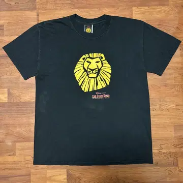 90s 00s 라이온 킹 티셔츠 공식 블랙 디즈니 토론토