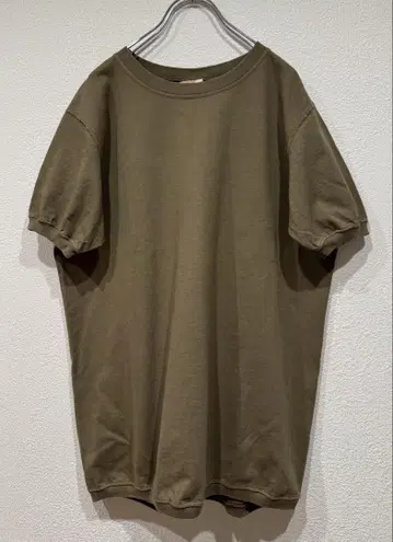 새상품급 USA제 Goodwear 굿웨어 헤비 웨이트 티셔츠 카키