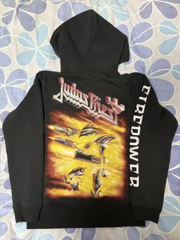 JUDAS PRIEST 2018 재팬 투어 굿즈 후드티 S 사이즈