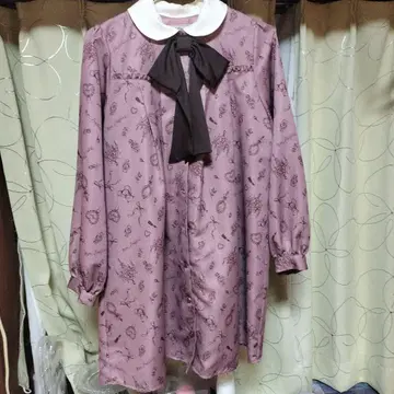 앙크루즈 곰 무늬 원피스