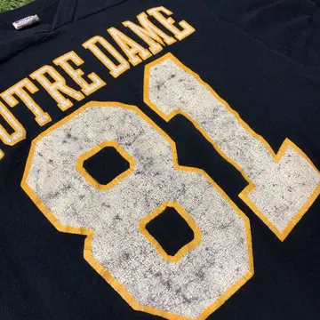 챔피온 NORTE DAME 81 미식축구 풋볼 셔츠