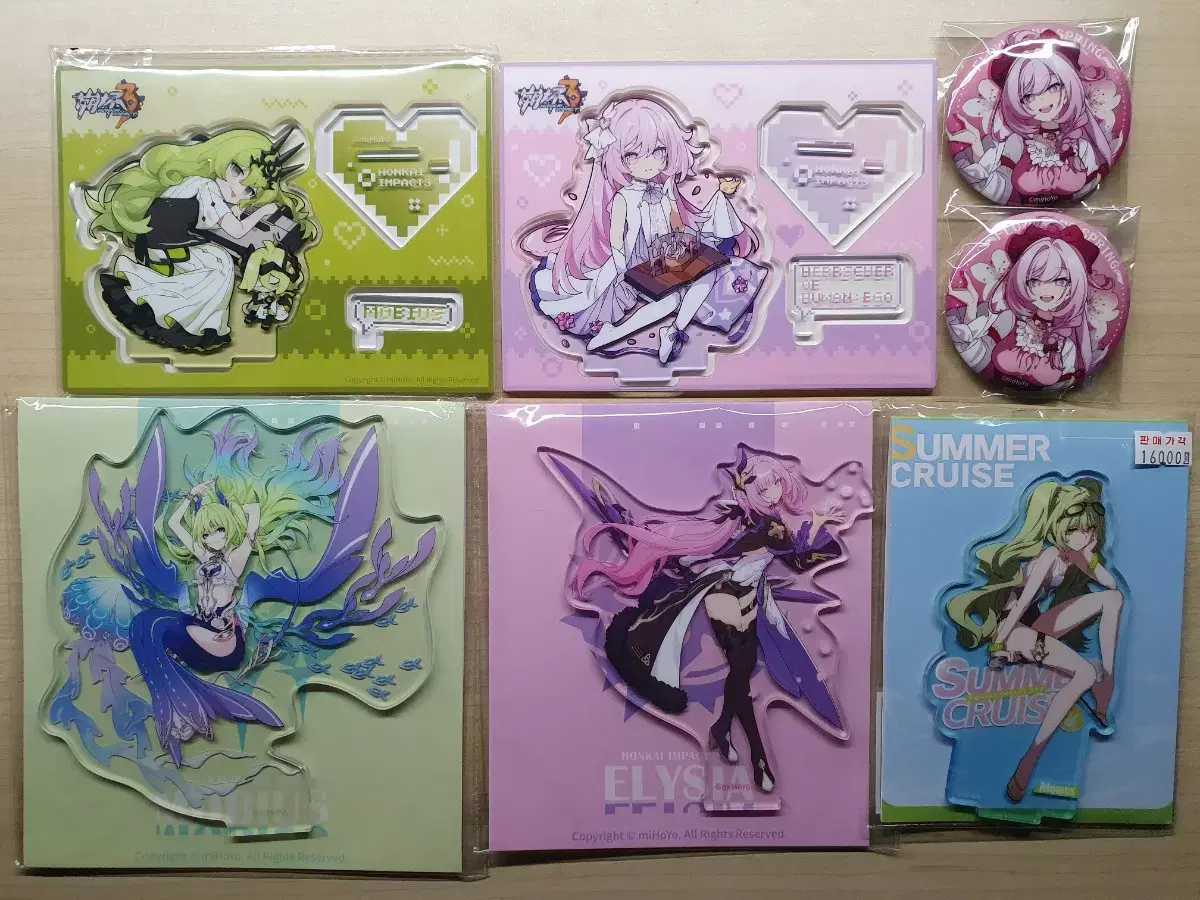 Until this week) Honkai Impact 3rd Goods Acrylic Stand Elysia Mobius bulk