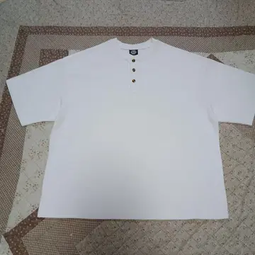 FREAK'S STORE 헤비 웨이트 헨리넥 티셔츠 두꺼운 원단 반팔 M