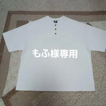 FREAK'S STORE 헤비 웨이트 헨리넥 티셔츠 두꺼운 원단 반팔 M