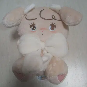 mikko characters 안아주는 리본 봉제 인형 수플레 봉제 인형