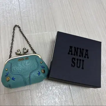 새상품 ANNA SUI 안나수이 동전 지갑 가마구치 여성용 코인 케이스