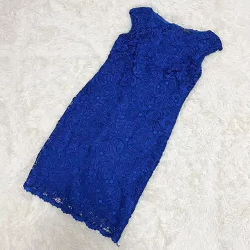 LAUREN RALPH LAUREN 전체 레이스 원피스 슬리브리스