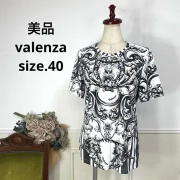 B 새상품급 valenza 스타일리시 스트레치 상의