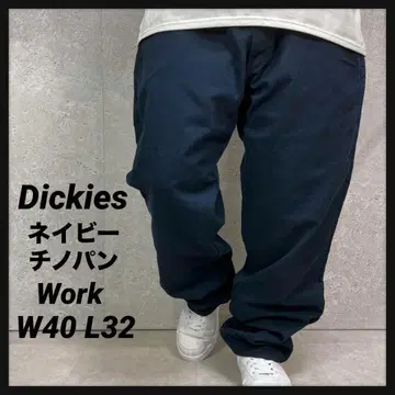 디키즈 네이비 치노 팬츠 워크 구제 의류 W40 L32